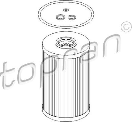 Topran 500 920 - Eļļas filtrs ps1.lv