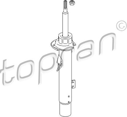 Topran 501 628 - Amortizators ps1.lv