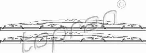 Topran 103 579 - Stikla tīrītāja slotiņa ps1.lv