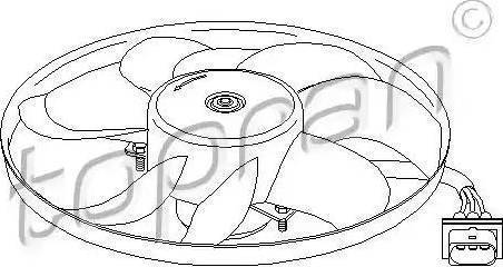 Topran 109 827 - Ventilators, Motora dzesēšanas sistēma ps1.lv