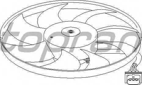 Topran 110 765 755 - Ventilators, Motora dzesēšanas sistēma ps1.lv