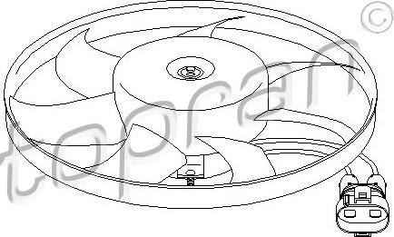 Topran 111 445 - Ventilators, Motora dzesēšanas sistēma ps1.lv