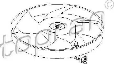 Topran 111 443 - Ventilators, Motora dzesēšanas sistēma ps1.lv