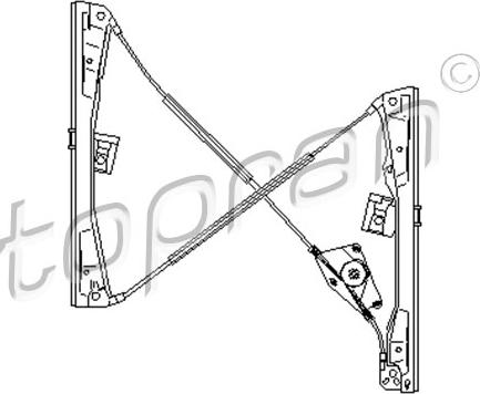 Topran 111 705 - Stikla pacelšanas mehānisms ps1.lv