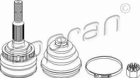 Topran 206 114 - Šarnīru komplekts, Piedziņas vārpsta ps1.lv