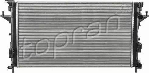 Topran 700 957 - Radiators, Motora dzesēšanas sistēma ps1.lv