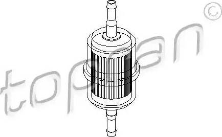 Topran 720 938 - Degvielas filtrs ps1.lv