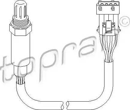 Topran 721 858 - Lambda zonde ps1.lv