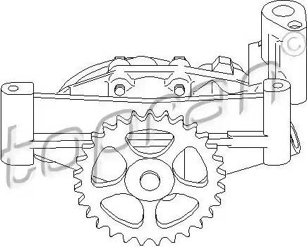 Topran 721 207 - Eļļas sūknis ps1.lv