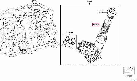 TOYOTA 04152WAA01 - Eļļas filtrs ps1.lv