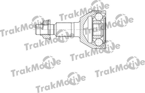 TrakMotive 40-0660 - Šarnīru komplekts, Piedziņas vārpsta ps1.lv