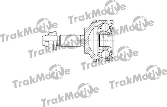 TrakMotive 40-0661 - Šarnīru komplekts, Piedziņas vārpsta ps1.lv