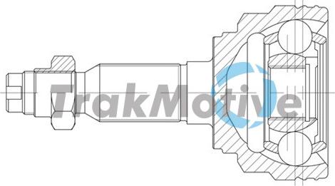 TrakMotive 40-0771 - Šarnīru komplekts, Piedziņas vārpsta ps1.lv