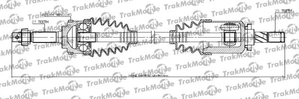 TrakMotive 30-1121 - Piedziņas vārpsta ps1.lv