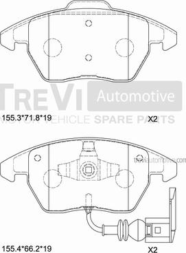 OEMparts 9H0M016 - Bremžu uzliku kompl., Disku bremzes ps1.lv