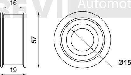 Trevi Automotive TA1483 - Parazīt / Vadrullītis, Ķīļrievu siksna ps1.lv