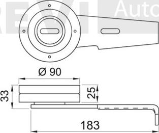 Trevi Automotive TA1087 - Parazīt / Vadrullītis, Ķīļrievu siksna ps1.lv