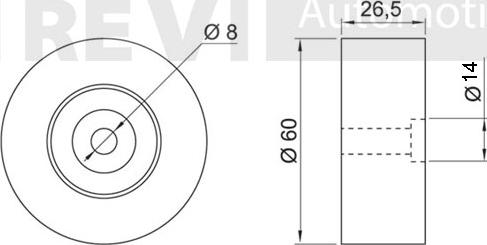 Trevi Automotive TA1347 - Parazīt / Vadrullītis, Ķīļrievu siksna ps1.lv