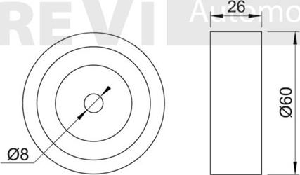 Trevi Automotive TA1261 - Parazīt / Vadrullītis, Ķīļrievu siksna ps1.lv