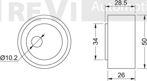 Trevi Automotive TA1262 - Parazīt / Vadrullītis, Ķīļrievu siksna ps1.lv