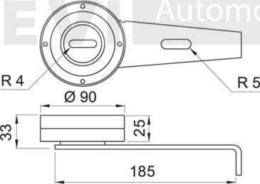 Trevi Automotive TA1209 - Parazīt / Vadrullītis, Ķīļrievu siksna ps1.lv