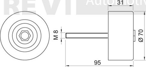 Trevi Automotive TA1790 - Parazīt / Vadrullītis, Ķīļrievu siksna ps1.lv