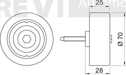 Trevi Automotive TA1702 - Parazīt / Vadrullītis, Ķīļrievu siksna ps1.lv