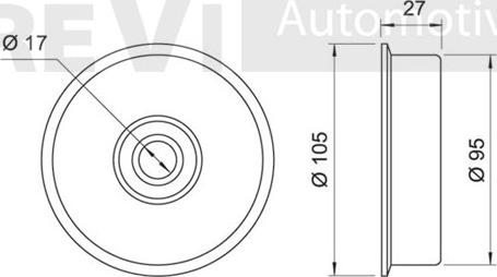 Trevi Automotive TA1781 - Parazīt / Vadrullītis, Ķīļrievu siksna ps1.lv