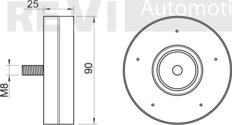 Trevi Automotive TA2012 - Parazīt / Vadrullītis, Ķīļrievu siksna ps1.lv