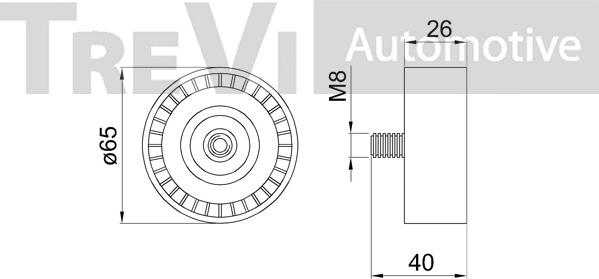 Trevi Automotive TA2192 - Parazīt / Vadrullītis, Ķīļrievu siksna ps1.lv