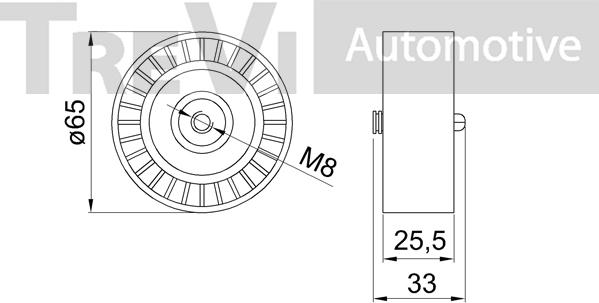 Trevi Automotive TA2259 - Parazīt / Vadrullītis, Ķīļrievu siksna ps1.lv