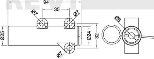 Trevi Automotive TD1513 - Mierinātājs, Zobsiksna ps1.lv