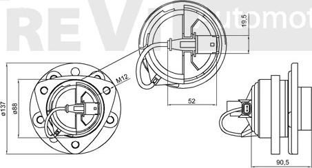 Trevi Automotive WB1700 - Riteņa rumbas gultņa komplekts ps1.lv