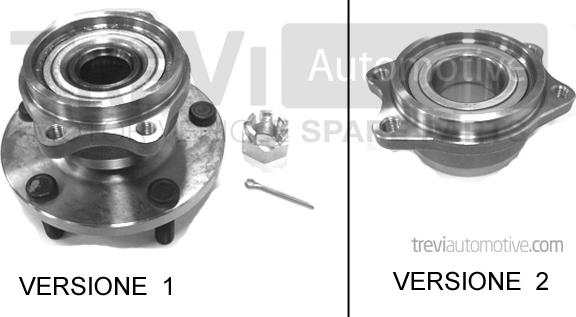 Trevi Automotive WB2439 - Riteņa rumbas gultņa komplekts ps1.lv