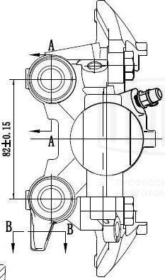 Trialli CF 095115 - Bremžu suports ps1.lv