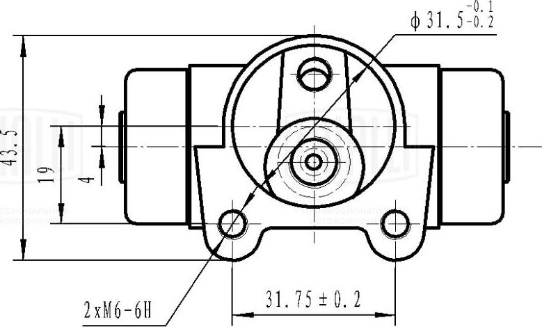 Trialli CF 0311 - Riteņa bremžu cilindrs ps1.lv