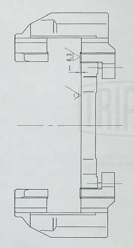 Trialli CF 032003 - Remkomplekts, Bremžu suports ps1.lv