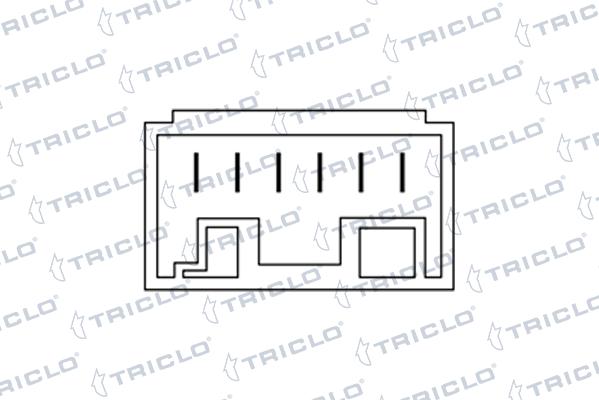 Triclo 144107 - Slēdzis, Stikla pacēlājmehānisms ps1.lv