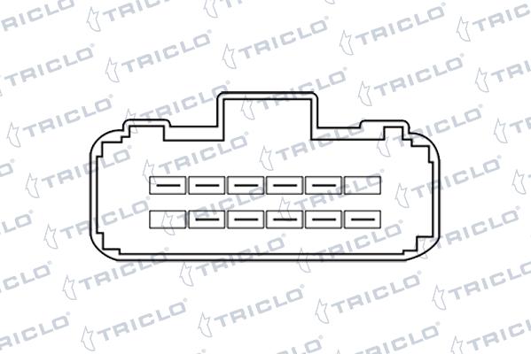 Triclo 145144 - Slēdzis, Stikla pacēlājmehānisms ps1.lv