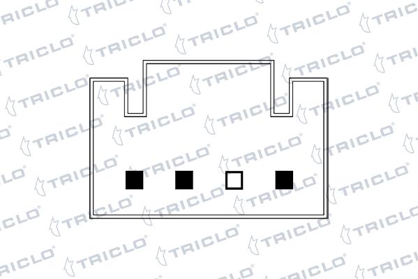 Triclo 143059 - Slēdzis, Stikla pacēlājmehānisms ps1.lv