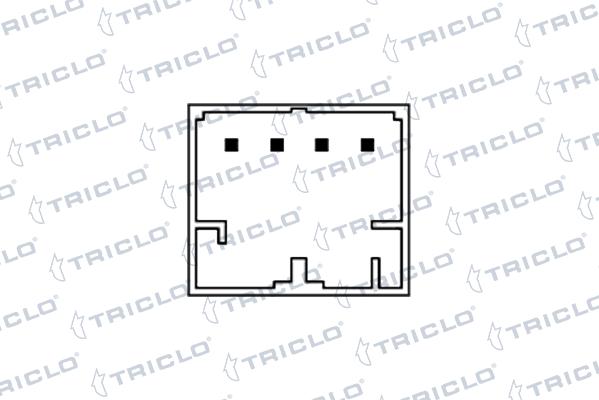 Triclo 143060 - Slēdzis, Stikla pacēlājmehānisms ps1.lv