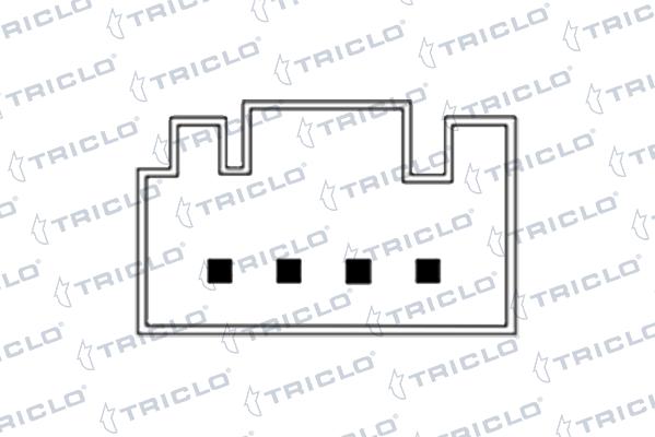 Triclo 143073 - Slēdzis, Stikla pacēlājmehānisms ps1.lv