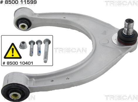 Triscan 8500 11599 - Neatkarīgās balstiekārtas svira, Riteņa piekare ps1.lv