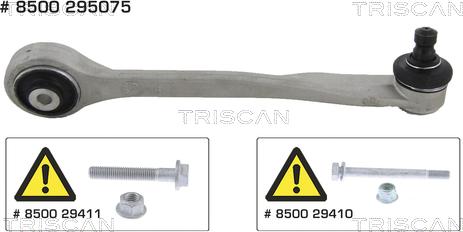 Triscan 8500 295075 - Neatkarīgās balstiekārtas svira, Riteņa piekare ps1.lv