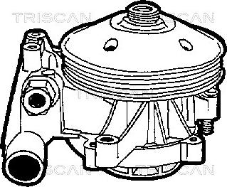 Triscan 8600 25002 - Ūdenssūknis ps1.lv