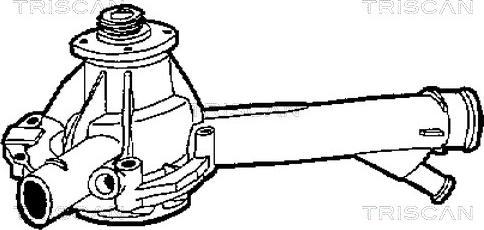 Triscan 8600 23001 - Ūdenssūknis ps1.lv