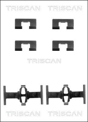 Triscan 8105 401613 - Piederumu komplekts, Disku bremžu uzlikas ps1.lv