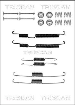 Triscan 8105 432002 - Piederumu komplekts, Bremžu loki ps1.lv