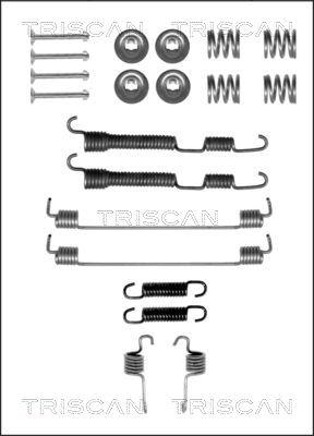 Triscan 8105 422583 - Piederumu komplekts, Bremžu loki ps1.lv