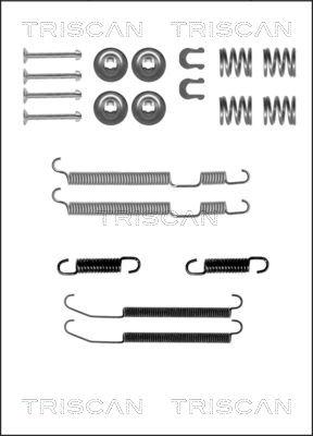 Triscan 8105 422579 - Piederumu komplekts, Bremžu loki ps1.lv